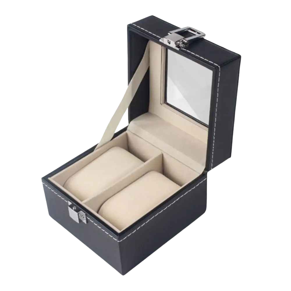 Lederbox für 2 oder 3 Zeitmesser – Bild 2