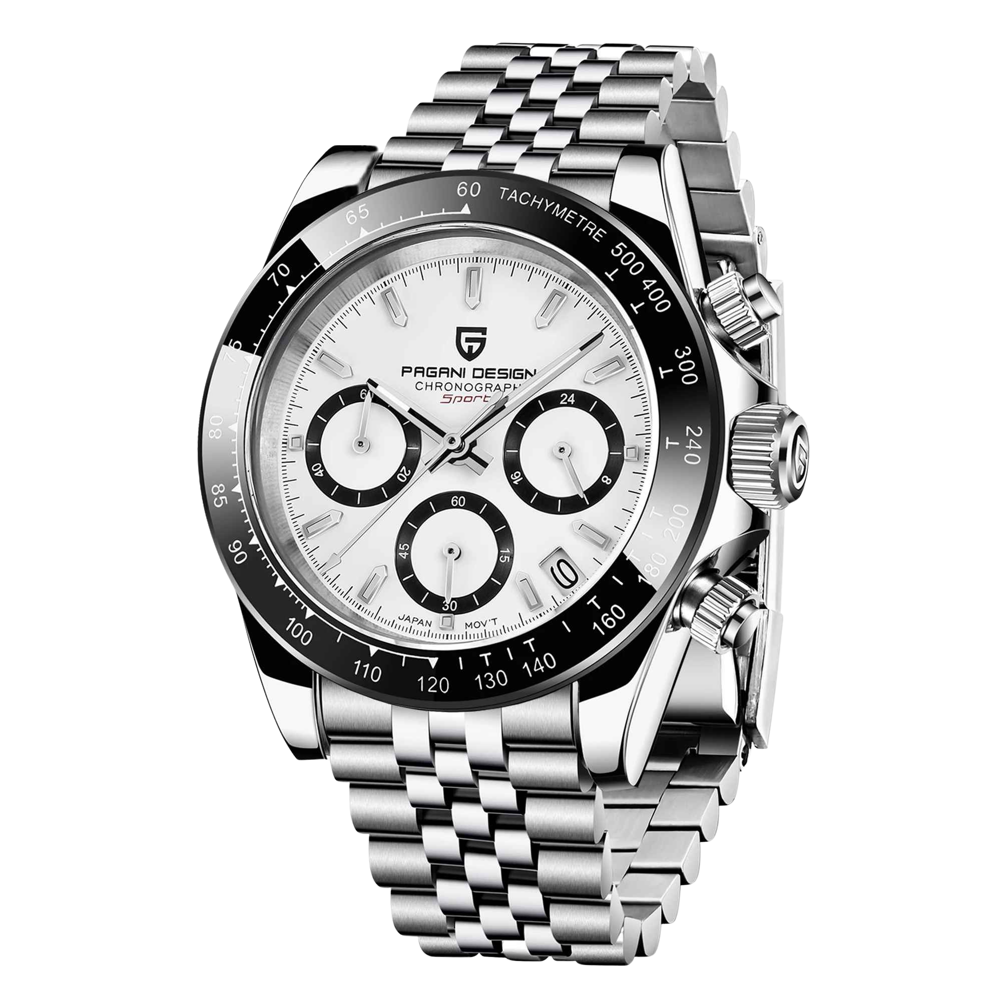 Pagani Design PD-1664 Quarzuhr Edelstahlband